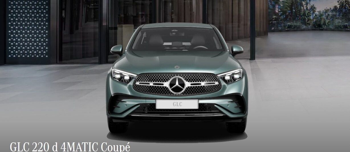 Mercedes Benz GLC 220 d 4Matic coupe