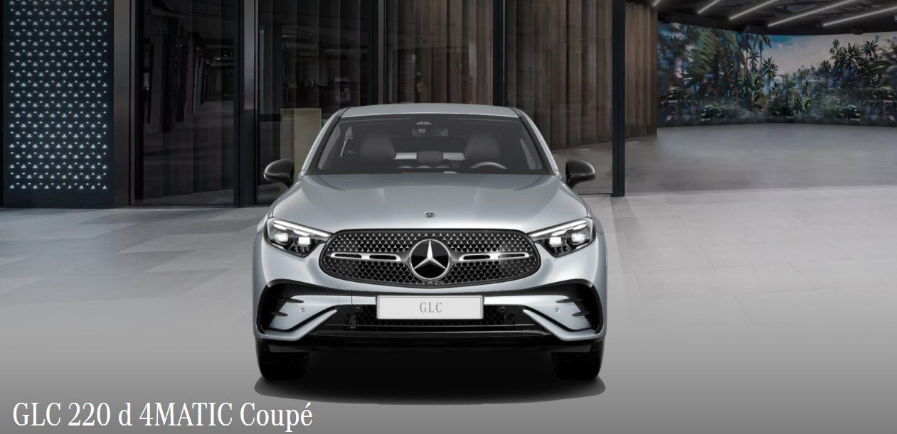 Mercedes Benz GLC 220 d 4Matic coupe