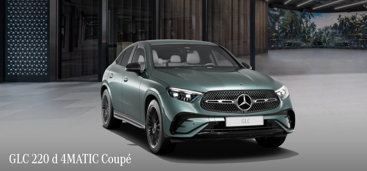 Mercedes Benz GLC 220 d 4Matic coupe